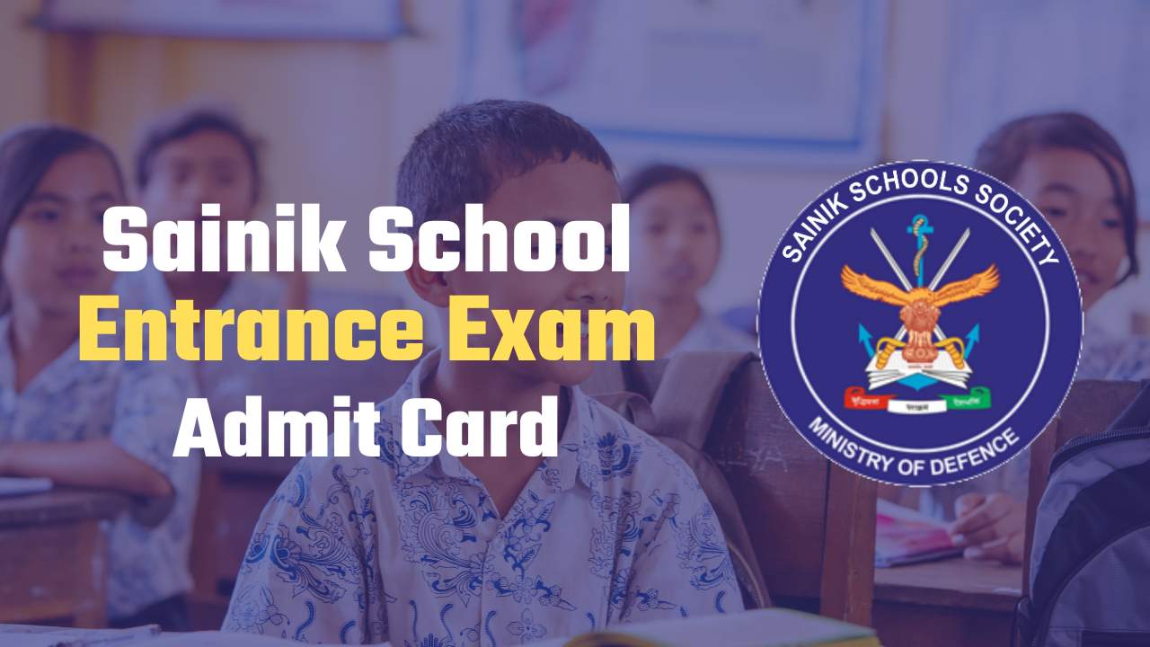sainik school admit card