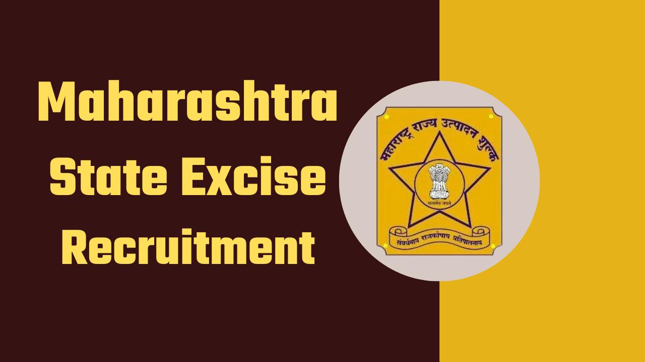 maha state excise vacancies