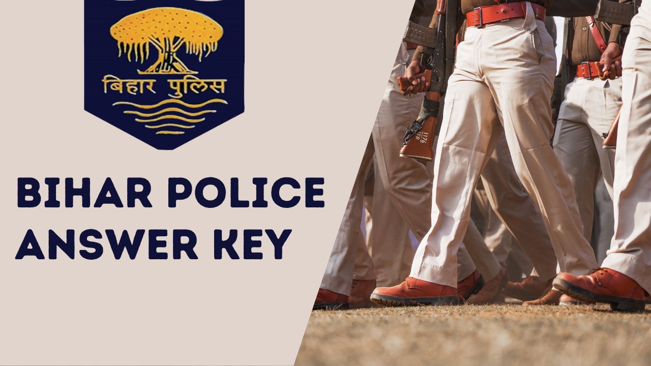 bihar police si answer key