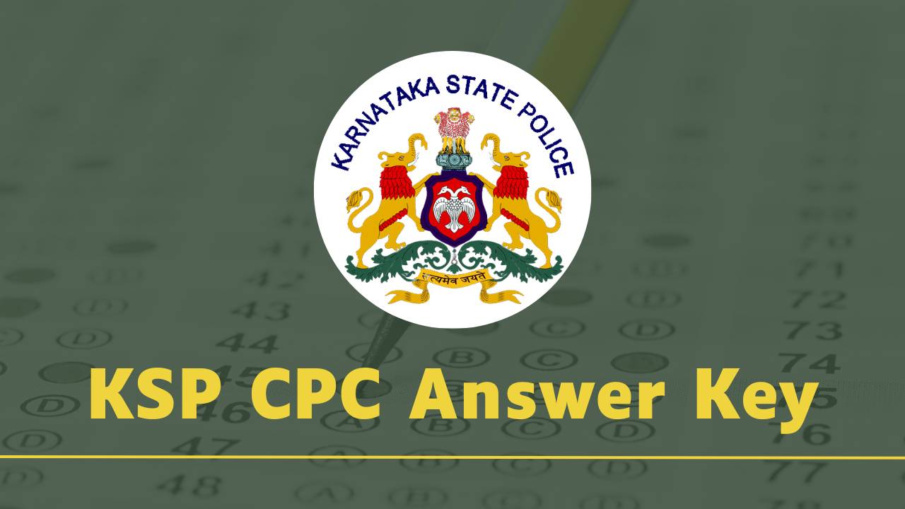 karnataka police cpc answer key