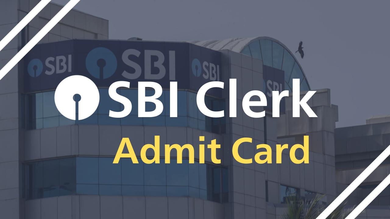 sbi clerk exam date