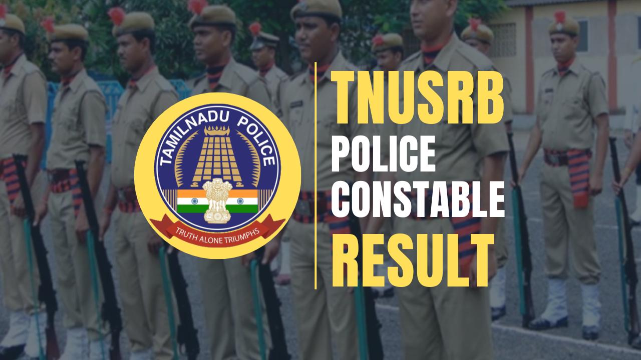 tamil nadu police constable result