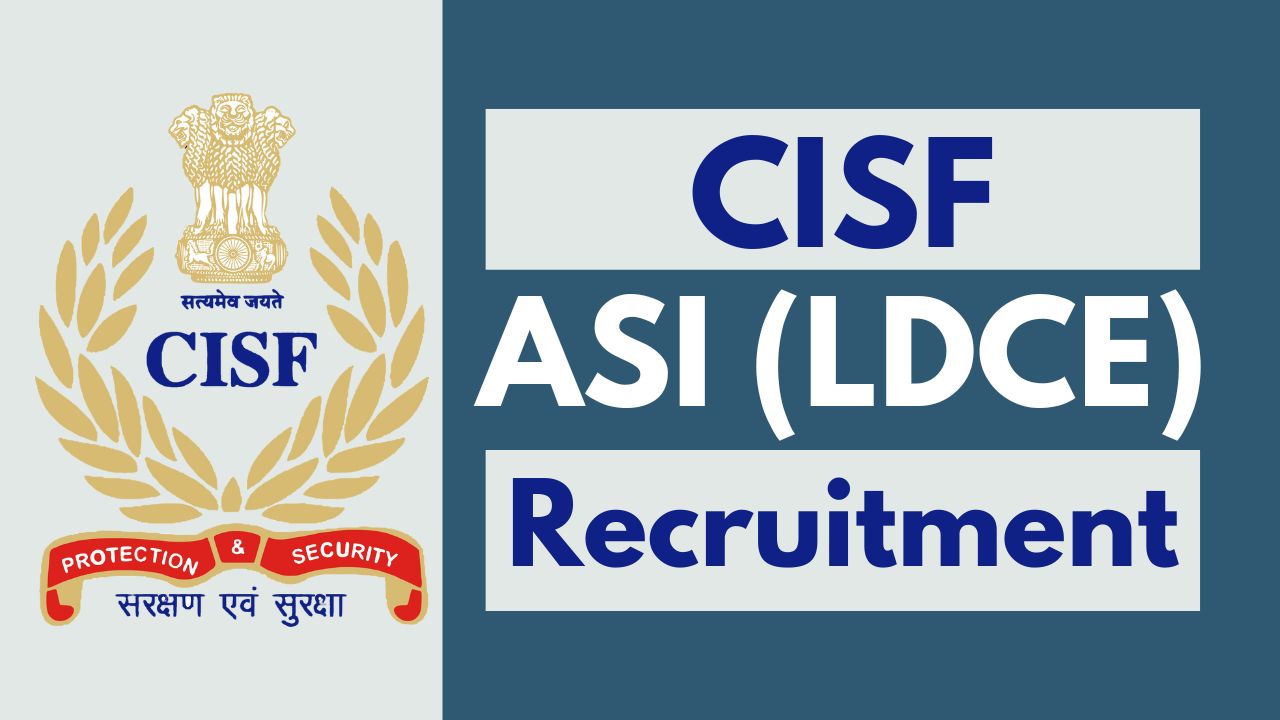cisf asi departmental vacancies