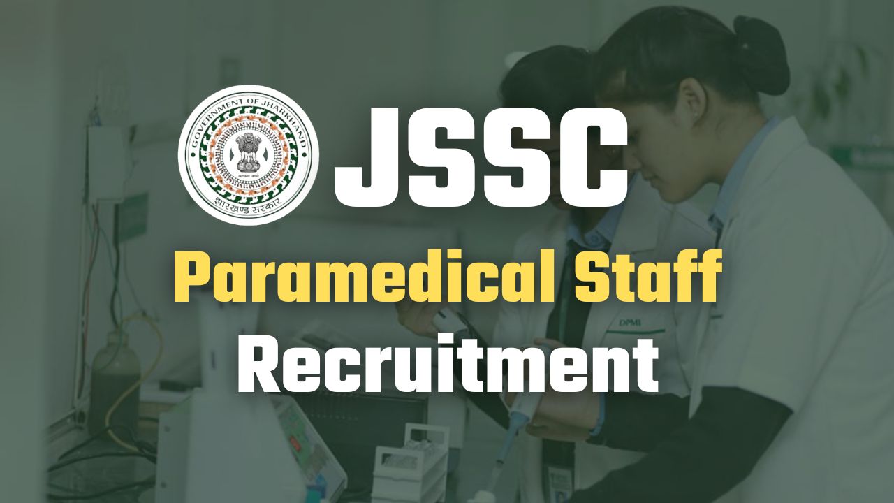 jharkhand paramedical staff vacancies
