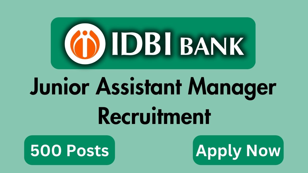 idbi junior assistant manager vacancy